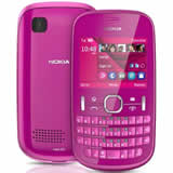 Nokia Asha 201 Pink SIM Free