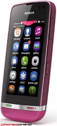 Nokia Asha 311 Rose Red SIM Free