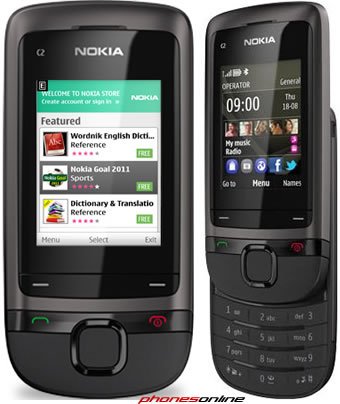 Nokia C2-05 Black SIM Free