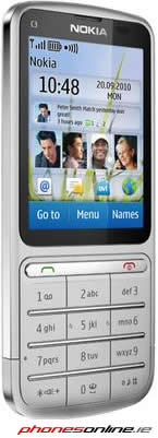 Nokia C3-01 Silver Grade A SIM Free