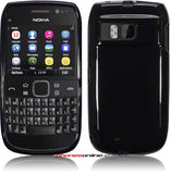 Nokia E6 Gel Protective Skin Black