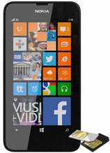 Load image into Gallery viewer, Nokia Lumia 630 Dual SIM Phone - Black