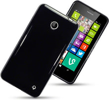 Load image into Gallery viewer, Nokia Lumia 630 Gel Case - Smoke Black