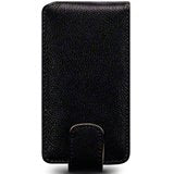 Load image into Gallery viewer, Nokia Lumia 800 Leather Flip Case Black