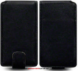 Nokia Lumia 900 Leather Flip Case Black