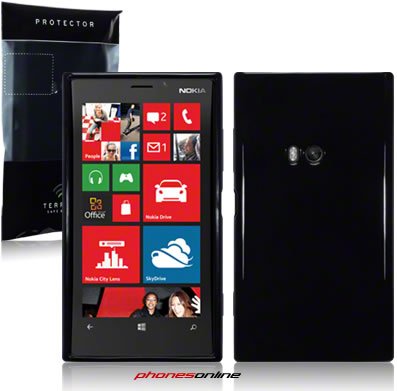 Nokia Lumia 920 Gel Case Black