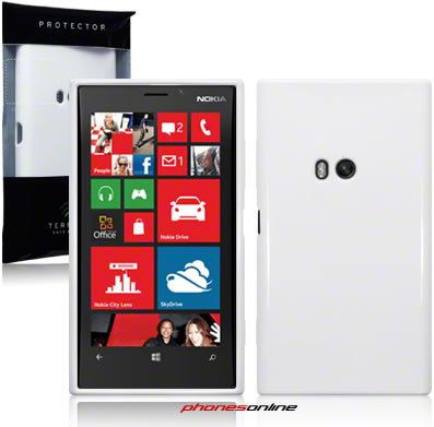 Nokia Lumia 920 Gel Case White
