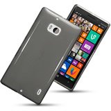 Nokia Lumia 930 Gel Case - Smoke Black
