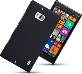 Nokia Lumia 930 Rubberised Hard Shell Cover - Black