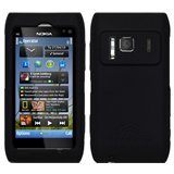 Nokia N8 Silicon Protective Skin Black