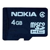 Nokia MU-41 4GB MicroSD (microSDHC) Memory Card