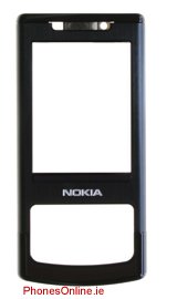 Nokia 6500 Slide Front Cover Black