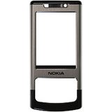 Load image into Gallery viewer, Nokia 6500 Slide Front Cover Black/Silver