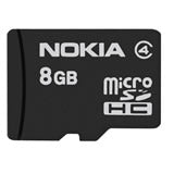Nokia MU-43 8GB MicroSD (microSDHC) Memory Card