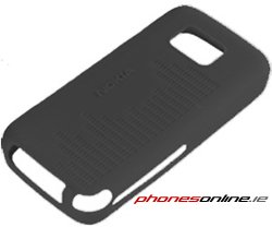 Nokia CC-1002 Black Silicon Case for 5530 XpressMusic