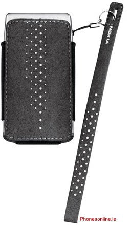 Nokia CP-151 Custodia Universale In Pelle Per Telefoni A Conchiglia - Colore Marrone Con Clip Da Cintura