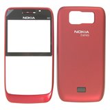 Nokia E63 Front & Back Cover Red