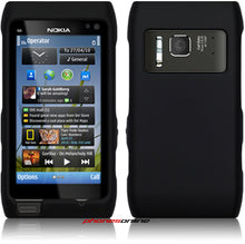 Load image into Gallery viewer, Nokia N8 Hybrid Armour Hard Case Black