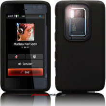 Load image into Gallery viewer, Nokia N900 Hybrid Armour Hard Case Black