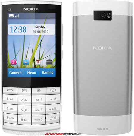 Nokia X3-02 White SIM Free