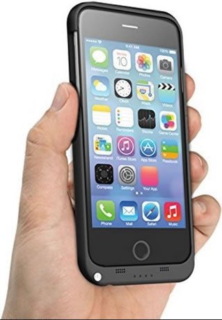 iPhone 8 Power Battery Case - Black