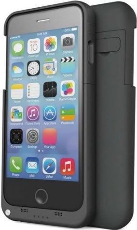 iPhone 6 Plus / 6S Plus Power Battery Case - Black
