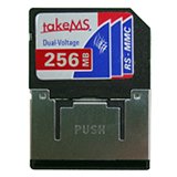 256MB Dual Voltage RS-MMC Reduced Size Memory Card