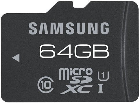 Samsung 64GB MicroSD XC Memory Card
