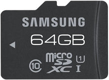 Load image into Gallery viewer, Samsung 64GB MicroSD XC Memory Card