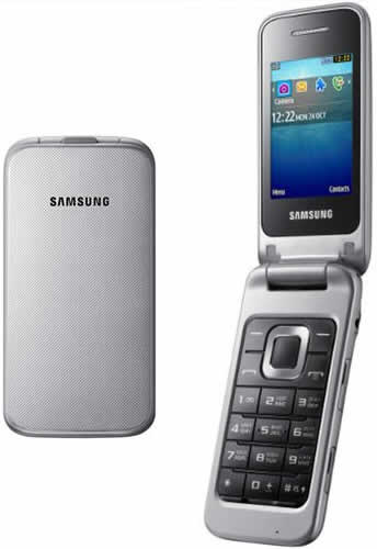 Samsung C3520i SIM Free - Silver