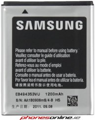 Samsung EB494353VU Battery for Galaxy Mini, Wave