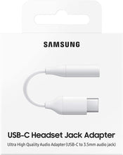 Load image into Gallery viewer, Samsung EE-UC10JUWE 3.5mm to USB-C Audio Headset Adapter