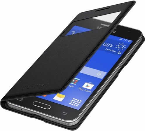 Samsung Galaxy Core 2 S-View Case EF-CG355BBE - Black