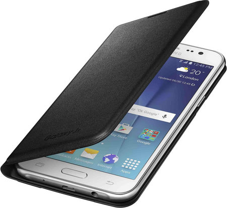 Samsung Galaxy J5 Wallet Case EF-WJ500BBE - Black