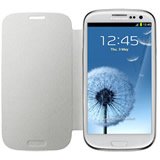 Samsung Galaxy S3 i9300 EFC-1G6F Flip Case White