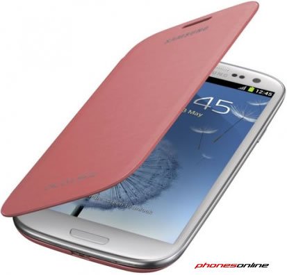 Samsung Galaxy S3 Official Flip Case Pink EFC-1G6FPE