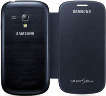 Load image into Gallery viewer, Samsung Galaxy S3 Mini Official Flip Case Blue