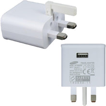 Load image into Gallery viewer, Samsung EP-TA50UWE 1.5 Amp USB 3-Pin Mains Charger