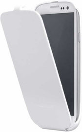Samsung Galaxy S3 Flip Case White SAMGSVLFCWH