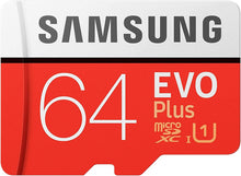 Load image into Gallery viewer, Samsung Evo Plus 64GB MicroSDXC Memory Card