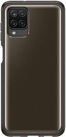 Samsung Galaxy A12 Soft Clear Cover EF-QA125TBEGEU - Black