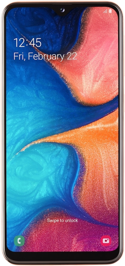 Samsung Galaxy A20e Dual SIM / Unlocked - Coral Orange