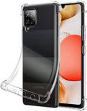Samsung Galaxy A42 5G Gel Bumper Rugged Cover - Transparent Clear