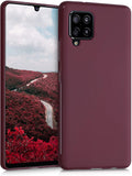 Samsung Galaxy A42 5G Gel Cover - Burgundy