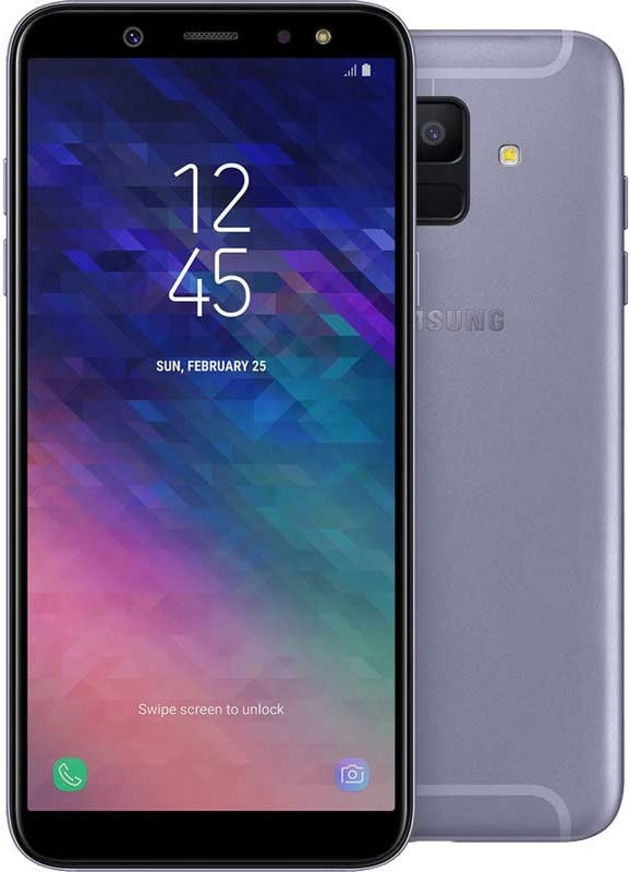 Samsung Galaxy A6 Plus 2018 Dual SIM - Lavender/Grey