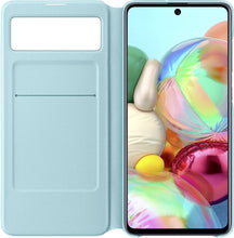 Load image into Gallery viewer, Samsung Galaxy A41 Smart View Official Wallet Case EF-EA415PBE - Black