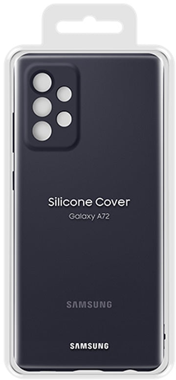 Samsung Galaxy A72 / A72 5G Silicone Cover Case EF-PA725TBEGWW - Black