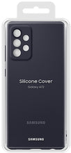 Load image into Gallery viewer, Samsung Galaxy A72 / A72 5G Silicone Cover Case EF-PA725TBEGWW - Black