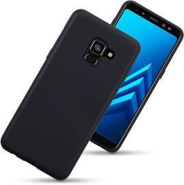 Samsung Galaxy A8 2018 Gel Cover - Black