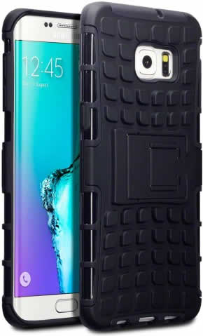 Samsung Galaxy S6 Edge Plus Rugged Case - Black